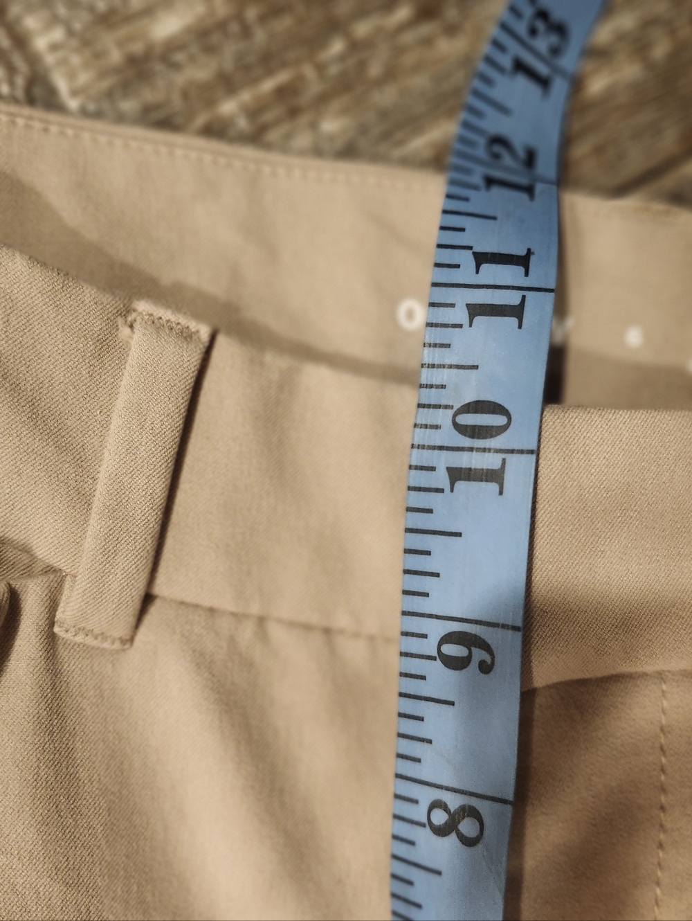 Old Navy High-Rise Pixie Pants Women’s Size 6 Beige Ankle Career Stretch Contemp - Picture 6 of 7
